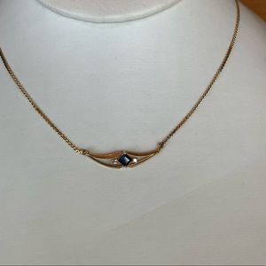 Sapphire necklace